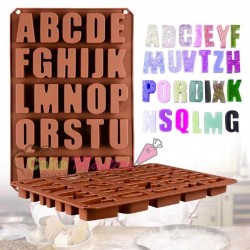 Forma de silicon alfabet medie